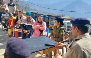 पुलिस उपाधीक्षक कर्णप्रयाग ने किया राजस्व क्षेत्र से पुलिस क्षेत्र में आये नौटी क्षेत्र का स्थलीय निरीक्षण,