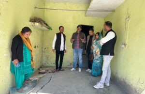 बद्रीनाथ विद्यायक ने आपदा प्रभावित क्षेत्र विकास नगर का किया भृमण