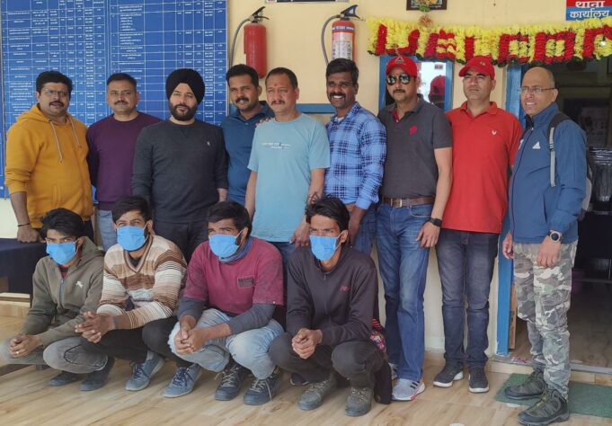 केरल में हुई हत्या के 4आरोपी चमोली पुलिस की गिरफ्त मैं