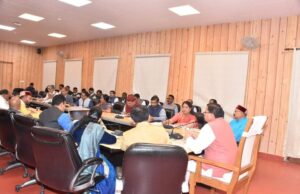 मुख्यमंत्री ने विधायको के साथ कि बैठक, विकासकार्यो में लेट लतीफी पर जिमेदारी हो तय