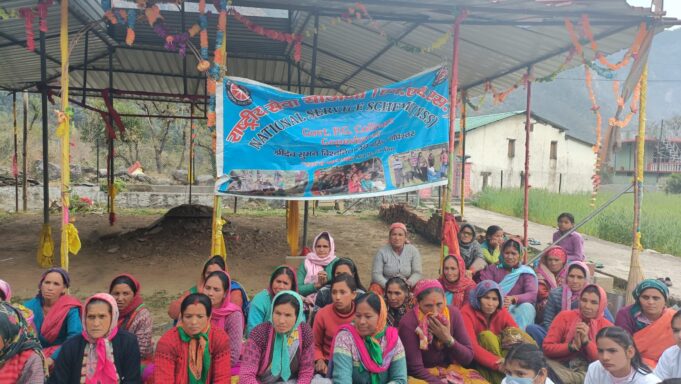 रंगारंग कार्यक्रमों के साथ एनएसएस शिविर हुआ शुरू