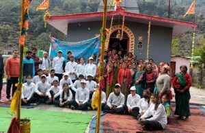 *मंडल गांव में एनएसएस ने चलाया स्वच्छता एवं नशा मुक्ति अभियान*