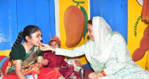 नैनीताल जिले की प्रभारी मंत्री रेखा आर्या ने रामनवमी पर किया कन्या पूजन,