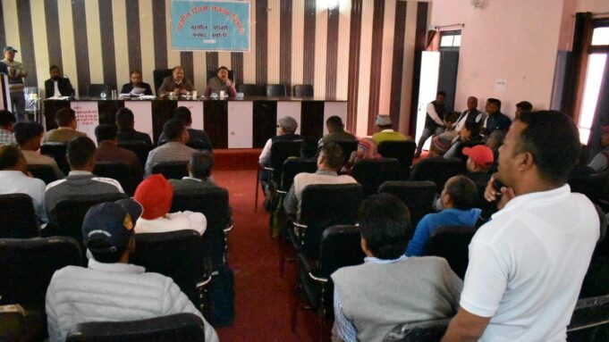 पोखरी तहसील दिवस में आई 59शिकायतें 32का मौके पर हुवा निस्तारण