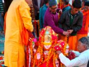 कलश यात्रा के साथ नंदा देवी मंदिर में भव्य आयोजन.