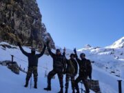 हेमकुंड साहिब यात्रा को लेकर तैयारिया शुरू, आर्मी का दल पहुचा हेमकुंड साहिब