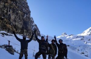 हेमकुंड साहिब यात्रा को लेकर तैयारिया शुरू, आर्मी का दल पहुचा हेमकुंड साहिब