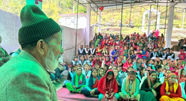 चिपको के 50 वर्ष पूरे होने पर आयोजित किया गया भब्य कार्यक्रम