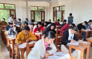 शांतिपूर्वक सम्पन्न हुई श्रीदेव सुमन विश्वविद्यालय की सेमेस्टर परीक्षाएं