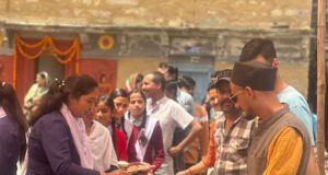 गोपीनाथ मंदिर में हंस फाउंडेशन ने आयोजित किया भंडारा