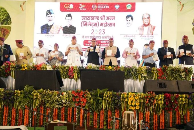 मुख्य मंत्री ने किया अन महोत्सव का शुभारंभ