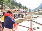 कैबिनेट मंत्री रेखा आर्या ने गंगोत्री धाम पहुंच की पूजा अर्चना, देश एवं प्रदेशवासियों की सुख समृद्धि की कि कामना