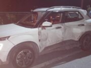 वाहनों की हुई भिड़ंत, भाजपा जिला अद्ययक्ष समेत 2 लोग हुए चोटिल