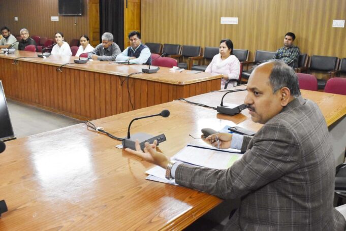 अंतराष्ट्रीय योग दिवस को लेकर प्रशासन ने की बैठक