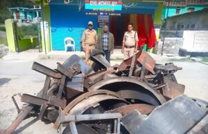 हॉटमिक्स मशीन चोरी करने वाला अभियुक्त गिरफतार, चमोली पुल के पास कबाडी का करता है काम