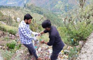 एबीवीपी ने विश्व पर्यावरण दिवस पर चलाया स्वच्छता अभियान