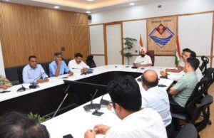 जी20 सम्मिट को लेकर मुख्य सचिव ने ली बैठक