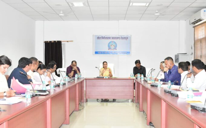 अधिकारी मुख्यमंत्री उदीयमान उन्नयन योजना से लाभान्वित खिलाड़ियों के एक वर्ष का लें फीडबैक-रेखा आर्या