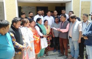 हेलंग-मारवाड़ी बायपास रोकने के लिए कांग्रेस कमेटी ने प्रधनमंत्री को भेजा ज्ञापन