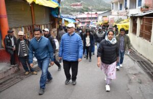 पर्यटन विभाग में विशेष कार्यकारी अधिकारी भाष्कर खुल्वे ने मास्टर प्लान के कार्यों का किया निरिक्षण