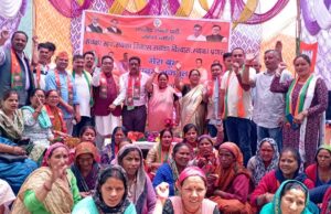 भाजपा परिवारवाद की नहीं बल्कि परिवारभाव कार्यकर्ता आधारित पार्टी–रघुबीर बिष्ट