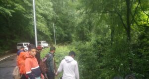 वाहन दुर्घटना ग्रस्त, 11 लोग थे सवार, सभी सुरक्षित