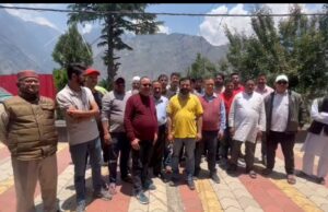 जोशीमठ: हेलंग मारवाड़ी बायपास काम नहीं रुका तो होगा चक्का जाम ओर बाजार बंद