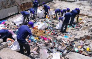 नगर पालिका जोशीमठ ने बदरीनाथ धाम मे चलाया स्वच्छता अभियान