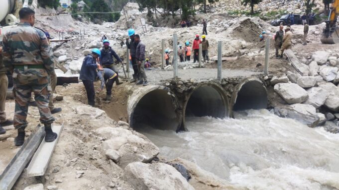 सीमान्त क्षेत्र के लिए वैकल्पिक मार्ग से आवाजाही हुई शुरू