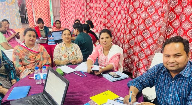 युविन कार्यक्रम के तहत दिया गया एक दिवसीय प्रशिक्षण