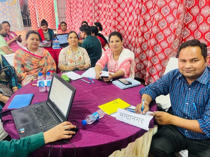 युविन कार्यक्रम के तहत दिया गया एक दिवसीय प्रशिक्षण