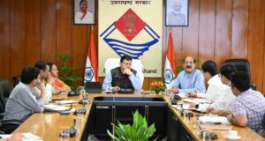 उतराखण्ड@25 के लक्ष्यों को लेकर मुख्यमंत्री ने विभिन्न विभागों के साथ की समीक्षा