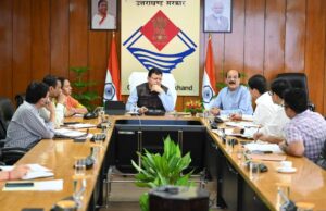उतराखण्ड@25 के लक्ष्यों को लेकर मुख्यमंत्री ने विभिन्न विभागों के साथ की समीक्षा