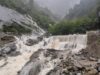 खचड़ा नाला उफान पर बद्रीनाथ राष्ट्रीय राजमार्ग अवरुद्ध