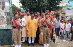 प्रभारी मंत्री डॉ धनसिंह रावत ने पौध रोपण कर किया हरेला पर्व का शुभारंभ