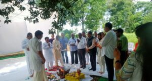 सहकारिता मंत्री डॉ रावत ने सहसपुर में किया वृद्ध अन्न भंडारण गृह का भूमि पूजन