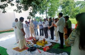 सहकारिता मंत्री डॉ रावत ने सहसपुर में किया वृद्ध अन्न भंडारण गृह का भूमि पूजन