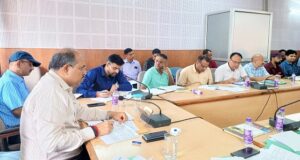 मुख्य विकास अधिकारी ने ली केन्द्र व राज्य पोषित योजना की समीक्षा बैठक