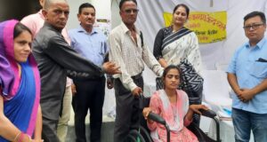 स्वास्थ्य शिविर में 225लोगो को मिला लाभ