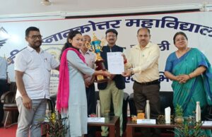 आयशा एवं सनूप को मिला प्रथम कर्मयोगी स्व. श्री नंदराम पुरोहित स्मृति सम्मान