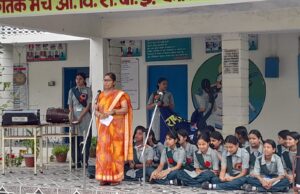 बालिका इण्टर कॉलेज गौचर में आयोजित हुआ मेरी माटी मेरा देश कार्यक्रम, छात्राओं ने किये पौध रोपण