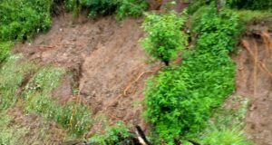 आफत की बारिश!–भारी बारिश ने बंड क्षेत्र में मचाई तबाही, किरूली गांव मे भारी नुकसान