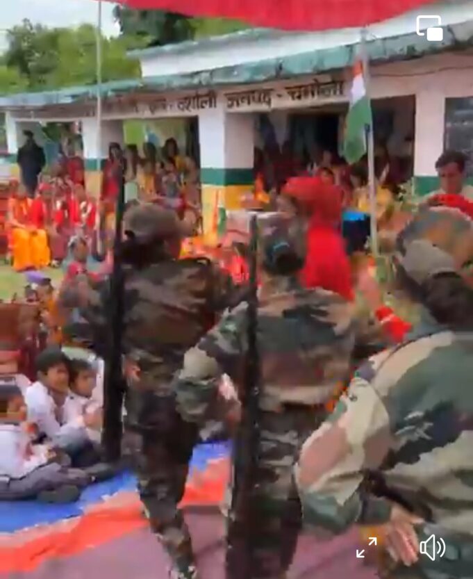 यहां ग्रामीणों ने हर्षोल्लास के साथ मनाया स्वतंत्रता दिवस,