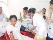 आयुष्मान भवः सेवा पखवाडे में 770 लोगों का हुआ स्वास्थ्य परीक्षण