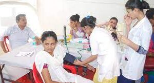 आयुष्मान भवः सेवा पखवाडे में 770 लोगों का हुआ स्वास्थ्य परीक्षण