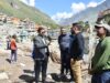 डीएम ने बद्रीनाथ महायोजना के अंतर्गत संचालित कार्यों का क्या निरीक्षण।
