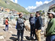 डीएम ने बद्रीनाथ महायोजना के अंतर्गत संचालित कार्यों का क्या निरीक्षण।