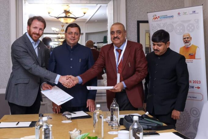 सीएम ने किया पोमा ग्रुप के साथ 2हजार करोड़ का एमओयू साइन