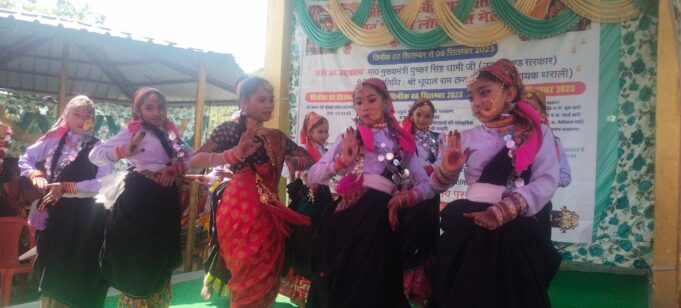 नन्दादेवी मेले का सांस्कृतिक मेले का शुभारंभ