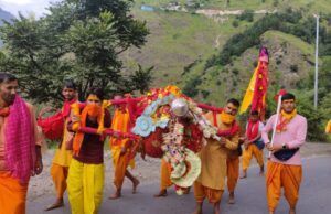 राजराजेश्वरी इंद्रामती की विग्रह डोली पहुंची जोशीमठ